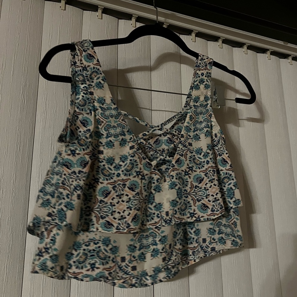 Flowy patterned top - Picture 3 of 4